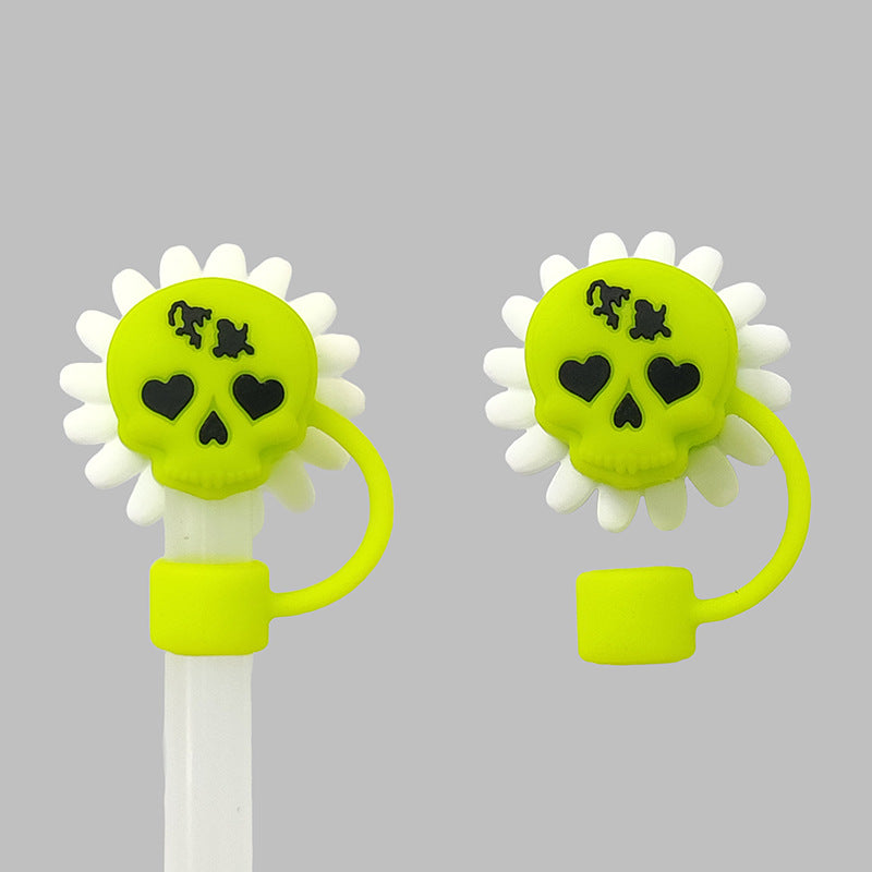 Wholesale 20pcs/pack 10mm food grade silicone  straw hat